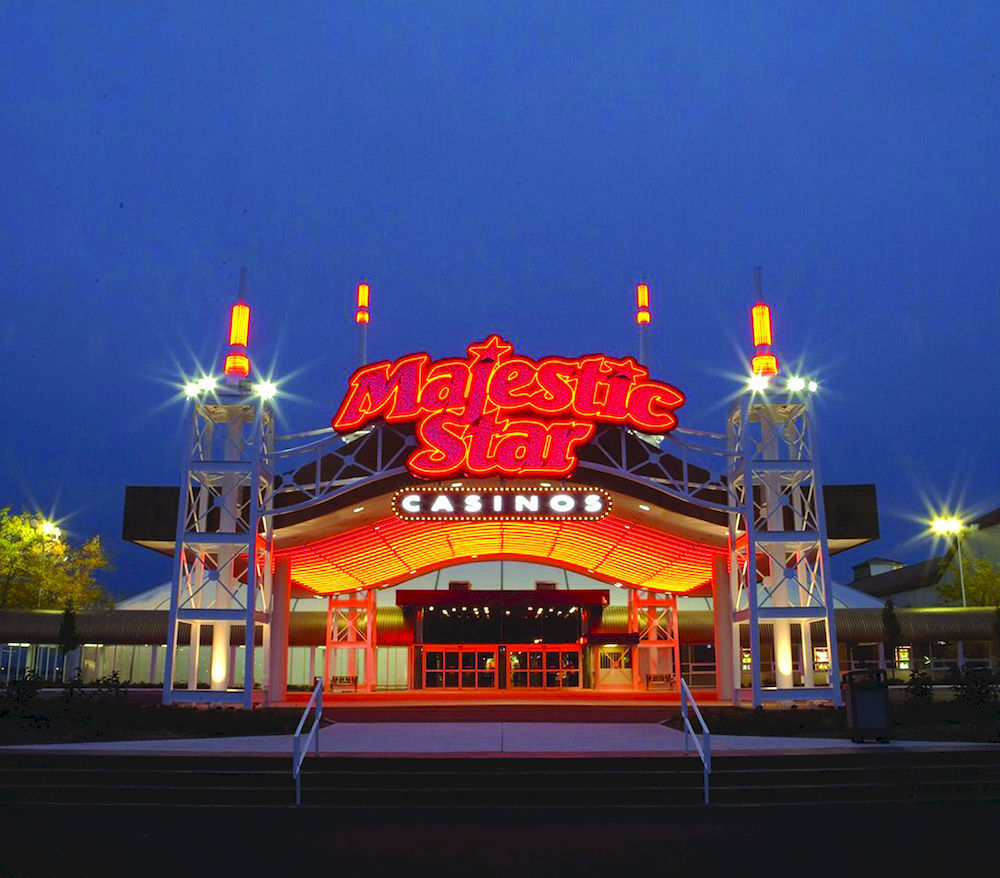 Majestic Star Casino And Hotel Gary Exterior foto